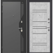 Версо Букле серый/Бетон снежный