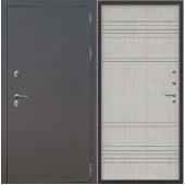 Дверь входная с терморазрывом Оникс Букле Опал/Листв.белая (Бьянко) Дверь входная с терморазрывом Оникс Букле Опал/Листв.белая (Бьянко)